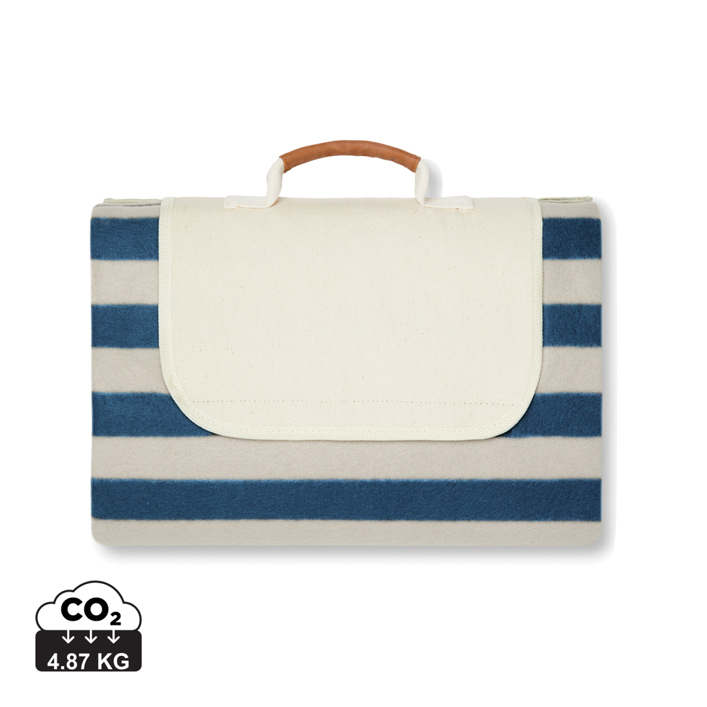 Couverture de pique-nique promotionnelle XL VINGA Bleu marine